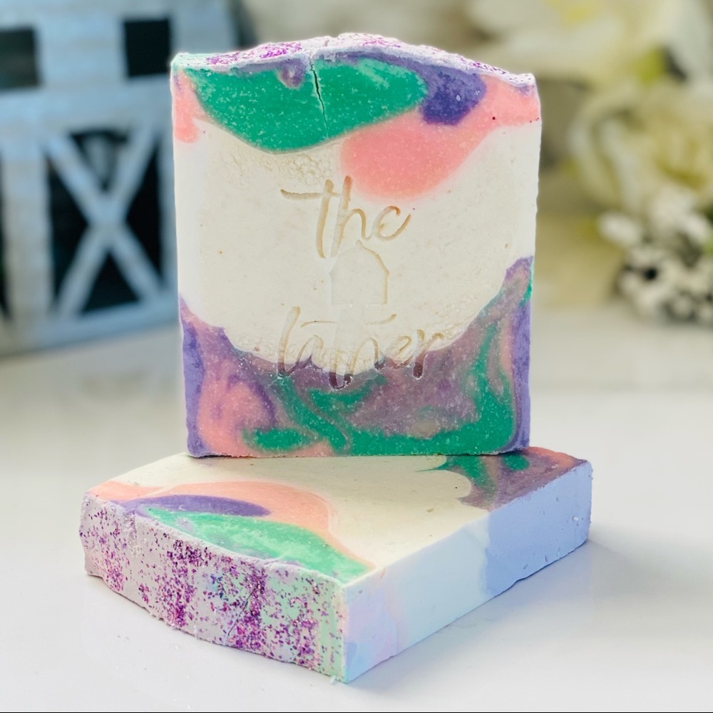 🌺🌸Sweet Pea & Lavender Goat Milk & Cream Lather - Picture 3 of 3